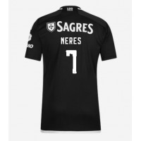 Benfica David Neres #7 Replica Away Shirt 2023-24 Short Sleeve
